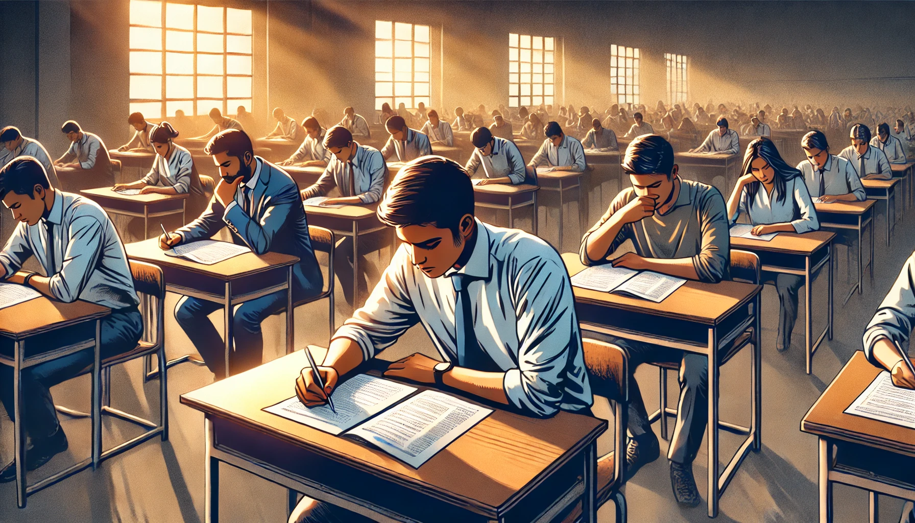 UPSC aspirants discussing current affairs in a group study session at Studymates IAS.